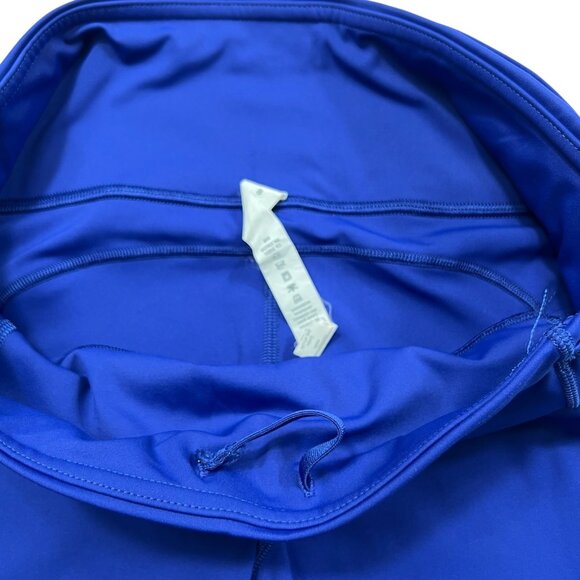 Lululemon Fast And Free 7/8 Tight II Non-Reflective 25" Jet Stream Blue Size 8 - Picture 5 of 7